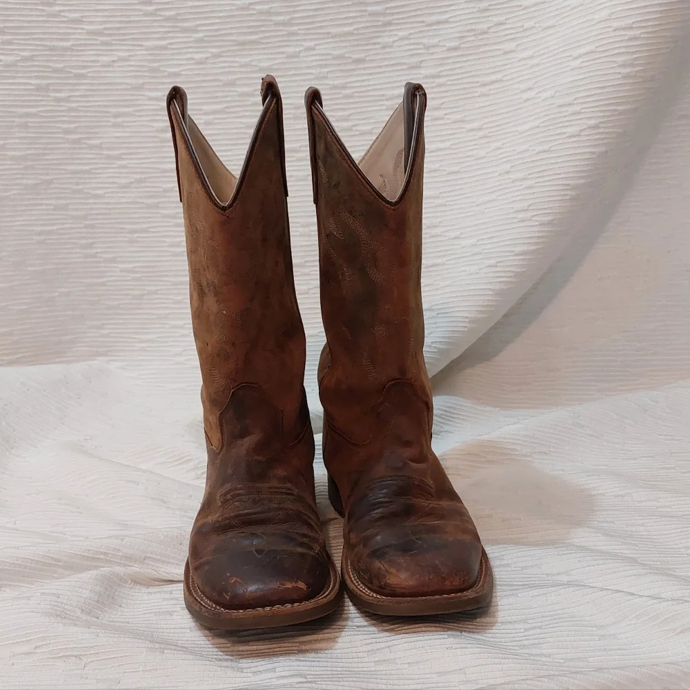 Ariat Cody James Brown Kids' Western Pull-On Boots Size 4